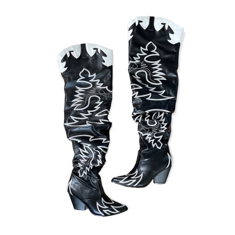 Thigh high boots